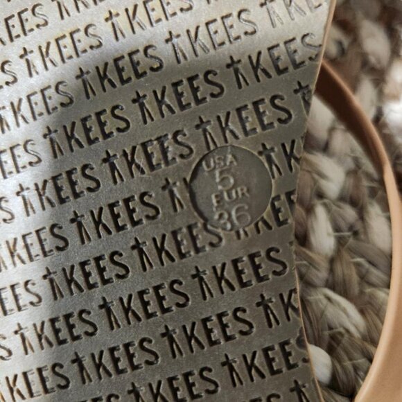 New without Box TKEES Lily Nudes Flip Flops Sz US 5 MSRP $65 - Picture 6 of 6